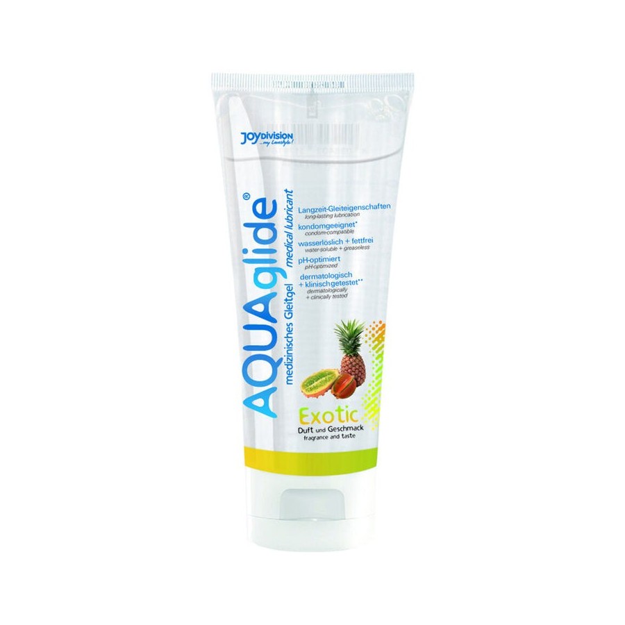 Joydivision aquaglide - lubricante sabor exotico 100 ml