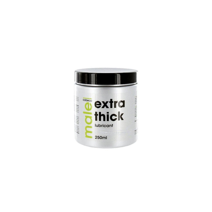 Cobeco - male lubricante blanco 250 ml extra thick
