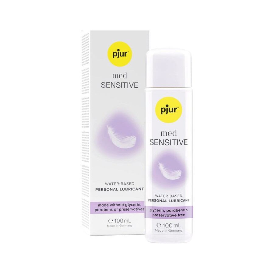 Pjur - med sensitive glide lubricante base agua 100 ml