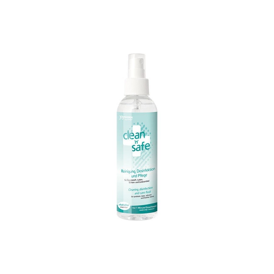 Joydivision clean safe - limpiador de juguetes spray 100ml