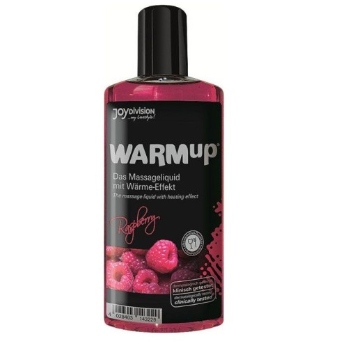 Joydivision warmup - aceite de masaje efecto calor frambuesa 150ml