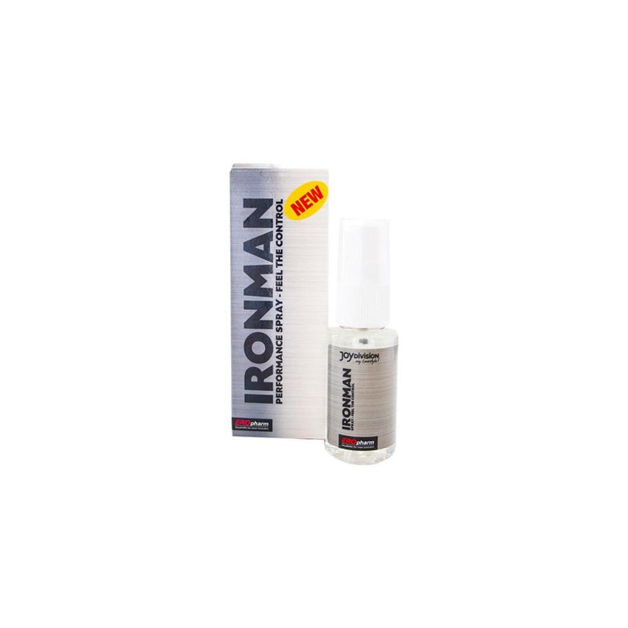 Joydivion eropharm - ironman performance spray retardante para hombres 30ml