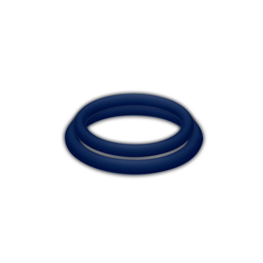 Joydivision potenzduo - anillos para pene azul - s