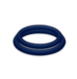 Joydivision potenzduo - anillos para pene azul - s