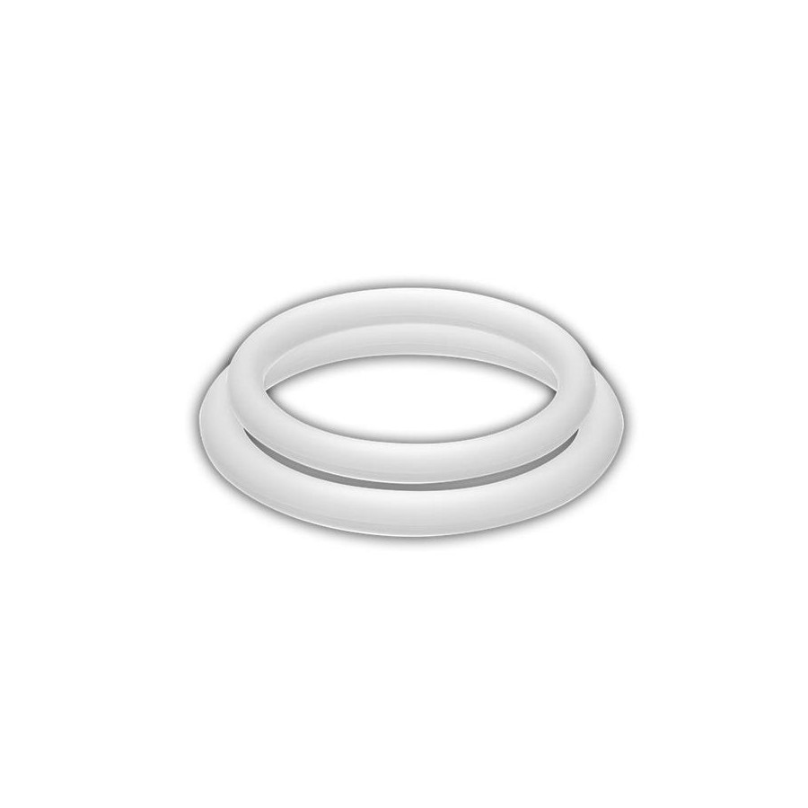 Joydivision potenzduo - anillos para pene blanco - m
