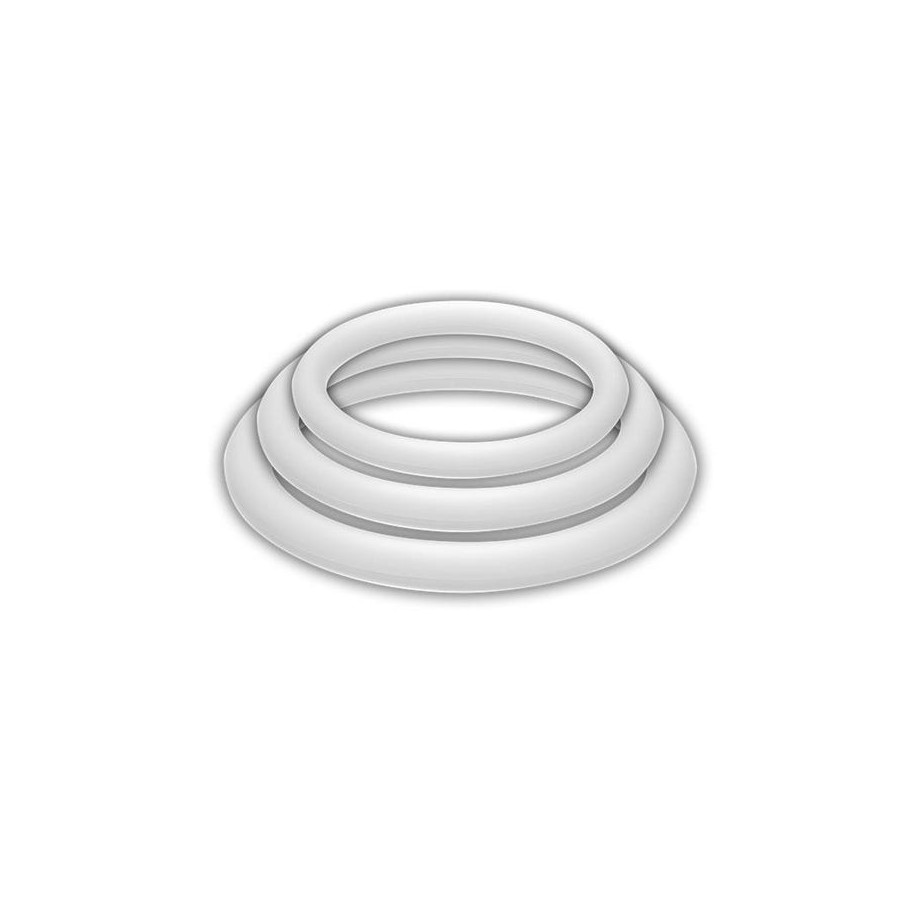 Joydivision potenzduo - plus anillo para pene blanco - m