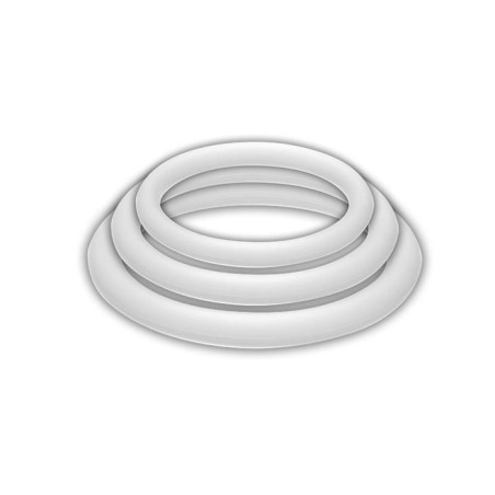 Joydivision potenzduo - plus anillo para pene blanco - m