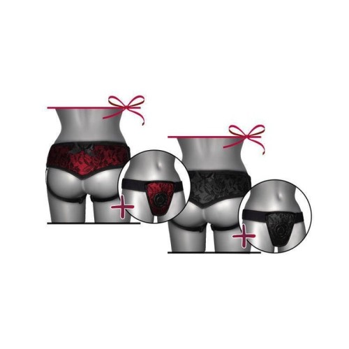 Arnés de luxe con espalda negro s - xl