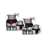 Arnés de luxe con espalda negro s - xl