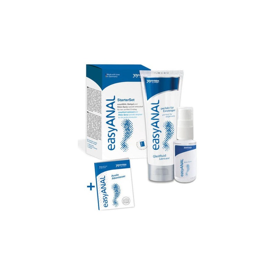 Joydivision easyanal - starter set lubricante + relajante anal
