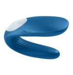 Satisfyer vibrador para parejas partner whale azul