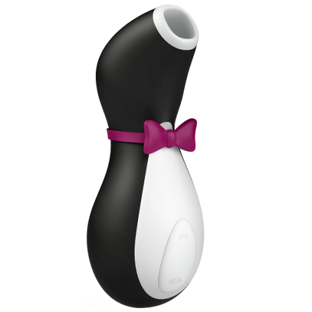 Satisfyer succionador de clítoris pro penguin next gen nego, blanco