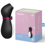 Satisfyer succionador de clítoris pro penguin next gen nego, blanco