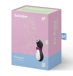 Satisfyer succionador de clítoris pro penguin next gen nego, blanco