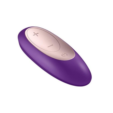 Satisfyer plus con control remoto color púrpura