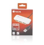 Ngs hub 4 puertos usb 2.0 ihub4 tamaño reducido - usb 2.0