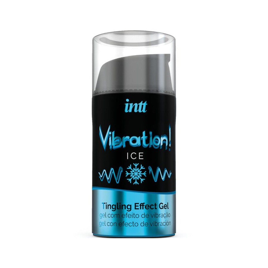 Intt - potente estimulante íntimo gel vibrador efecto frío 15ml