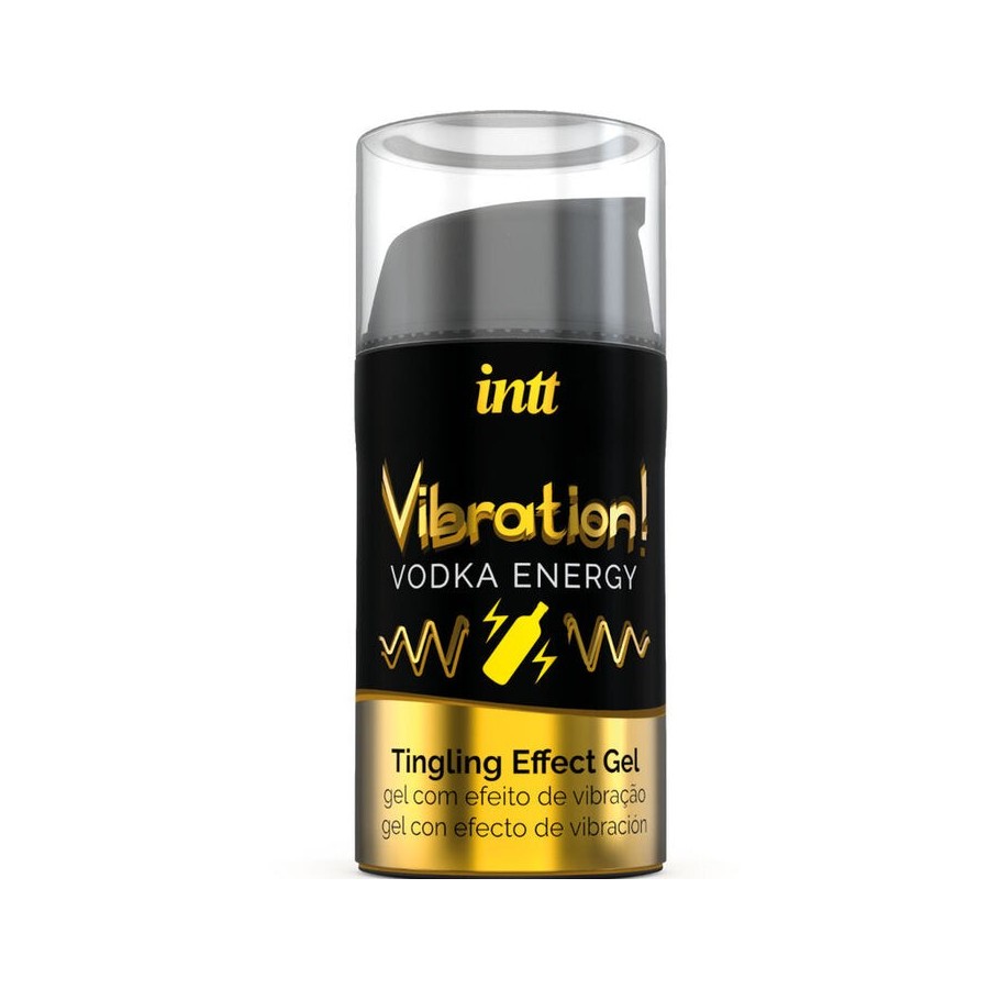 Intt - potente estimulante íntimo gel vibrador liquido vodka 15ml