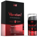 Vibrador liquido efecto calor aroma fresa 15 ml