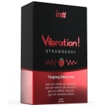 Vibrador liquido efecto calor aroma fresa 15 ml