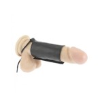 Tubo de cuero para el pene ajustable
