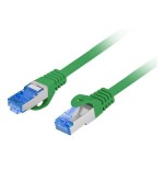 Lanberg cable de red cat.6a ftp 2m verde pcf6a-10cc-0200-g