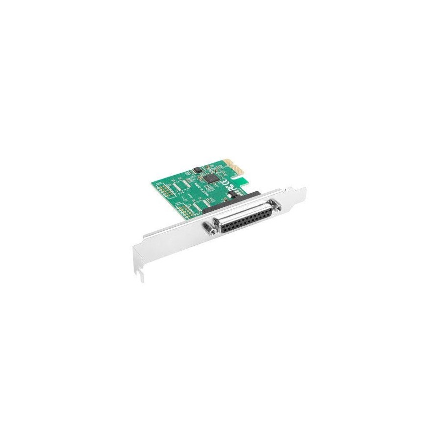 Tarjeta lanberg pci-e lpt (db25) x1 + soporte de bajo perfil