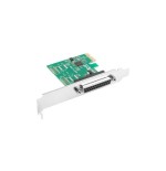 Tarjeta lanberg pci-e lpt (db25) x1 + soporte de bajo perfil