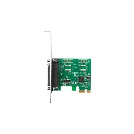 Tarjeta lanberg pci-e lpt (db25) x1 + soporte de bajo perfil