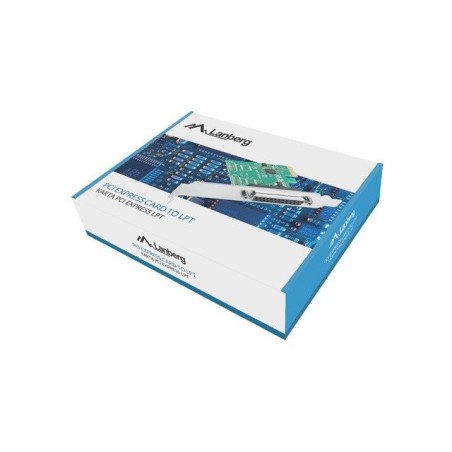 Tarjeta lanberg pci-e lpt (db25) x1 + soporte de bajo perfil
