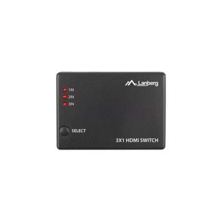 Lanberg video switch 3x hdmi + micro usb port swv-hdmi-0003