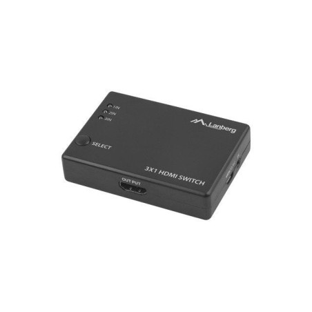 Lanberg video switch 3x hdmi + micro usb port swv-hdmi-0003