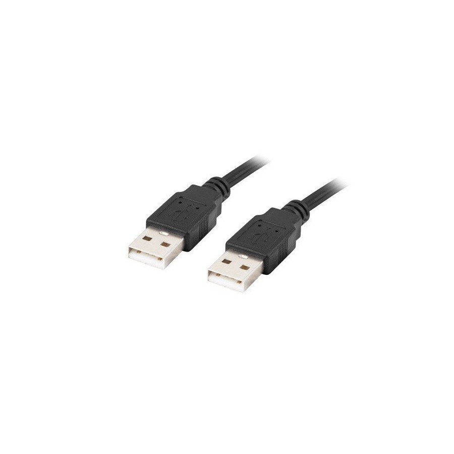 Lanberg cable usb-a m/m 2.0 1.8m negro