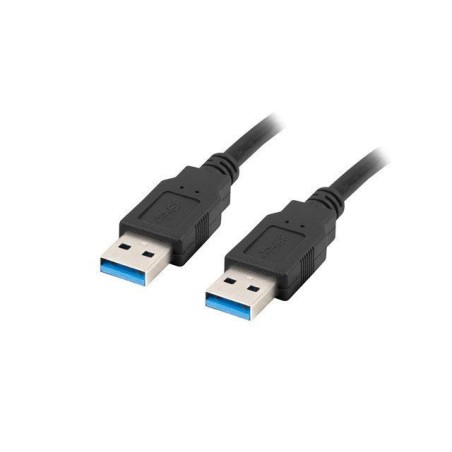Lanberg cable usb-a m/m 3.0 0.5m negro