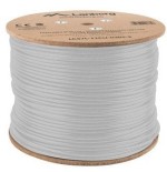 Bobina cat.7 lanberg sftp 305m solid cu lszh cpr + fluke passed gris