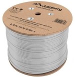 Bobina cat.7 lanberg sftp 305m solid cu lszh cpr + fluke passed gris