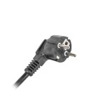 Lanberg regleta rack pdu 19 1u 16a 9 schuko 3m negro