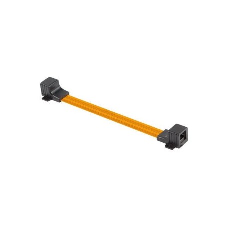 Lanberg adaptador rj45 cable de ventana slim 17cm