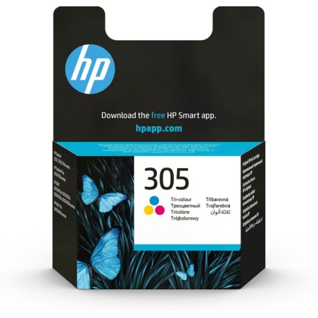 Tinta original hp 305 tricolor 3ym60ae