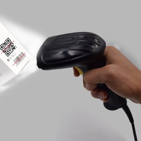 Ewent lector código de barras ew3410 2d usb