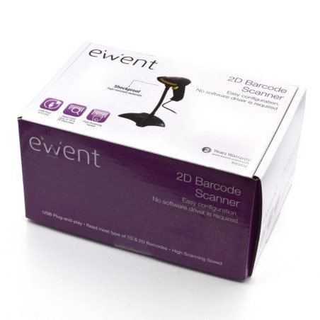 Ewent lector código de barras ew3410 2d usb