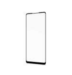 Celly full glass, protector de pantalla samsung, galaxy a21s, resistente a rayones, negro, transparente