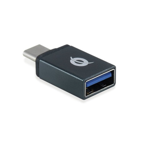 Hub usb 3.0 conceptronic hubbies04b 4 puertos usb 3.0 color negro y adaptador a usb-c