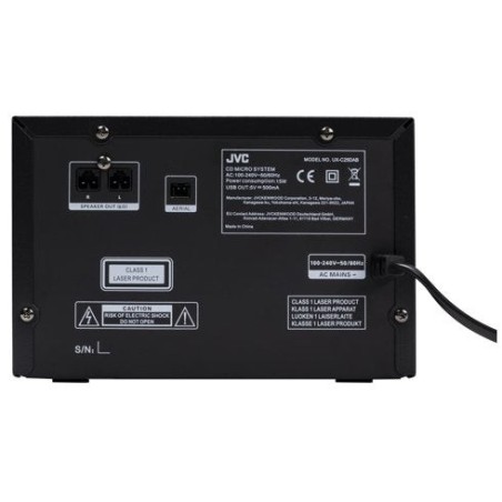 Mini sistema jvc ux-c25dab