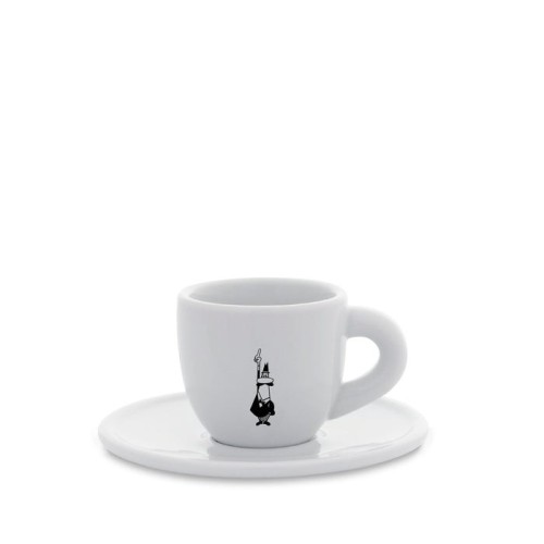 Bialetti mokatasse omino mit untertasse