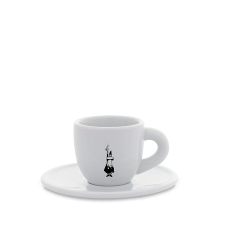 Bialetti mokatasse omino mit untertasse