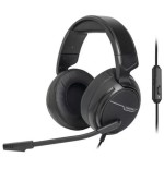 Auriculares gaming con micrófono fonestar win jack 3.5 negros