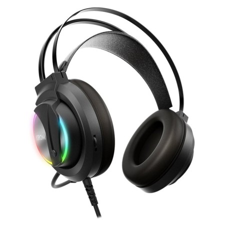 Auriculares micro krom kappa gaming rgb 50mm/rgb led/ microfono flexible/usb/jack 3.5mm nxkromkappa
