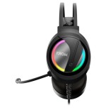 Auriculares micro krom kappa gaming rgb 50mm/rgb led/ microfono flexible/usb/jack 3.5mm nxkromkappa