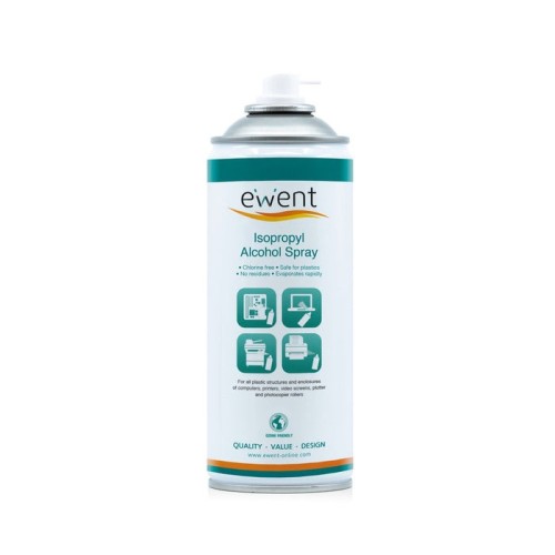 Limpiador de alcohol isopropilico ewent 400ml -  uso vertical